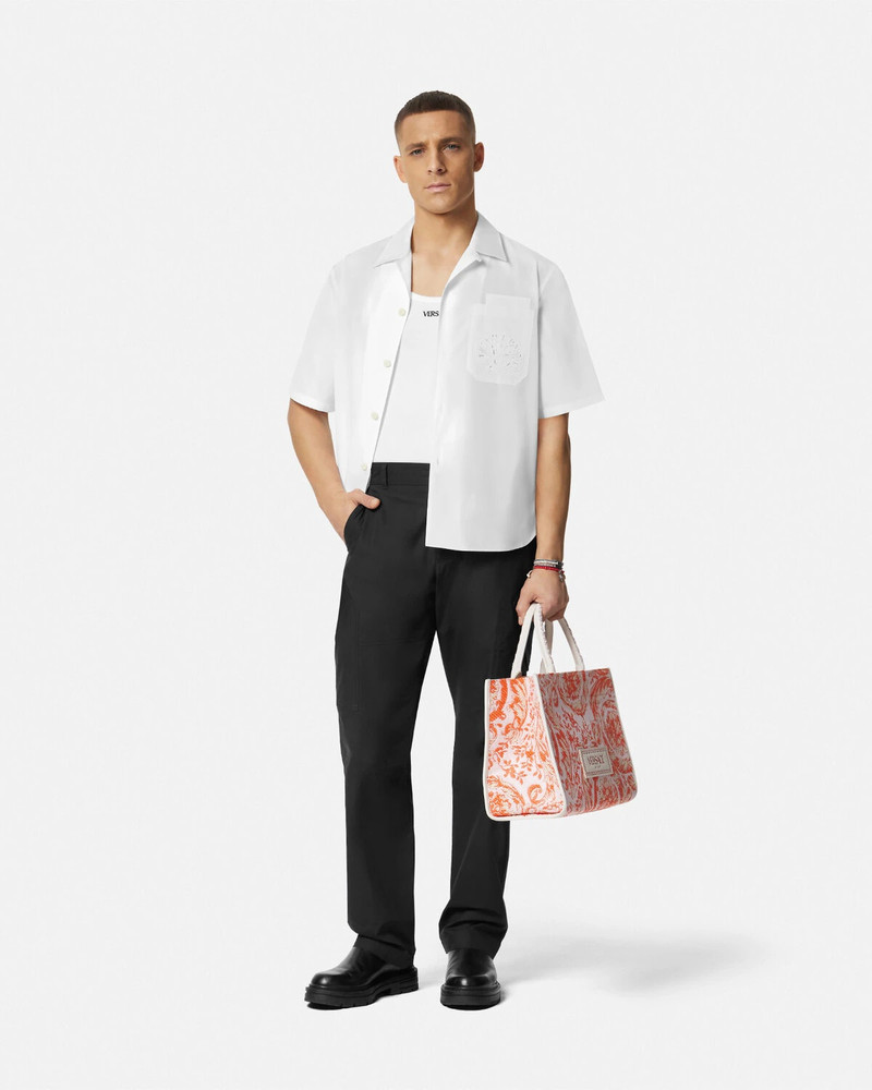 VERSACE Embroidered Barocco Sea Shirt outlook