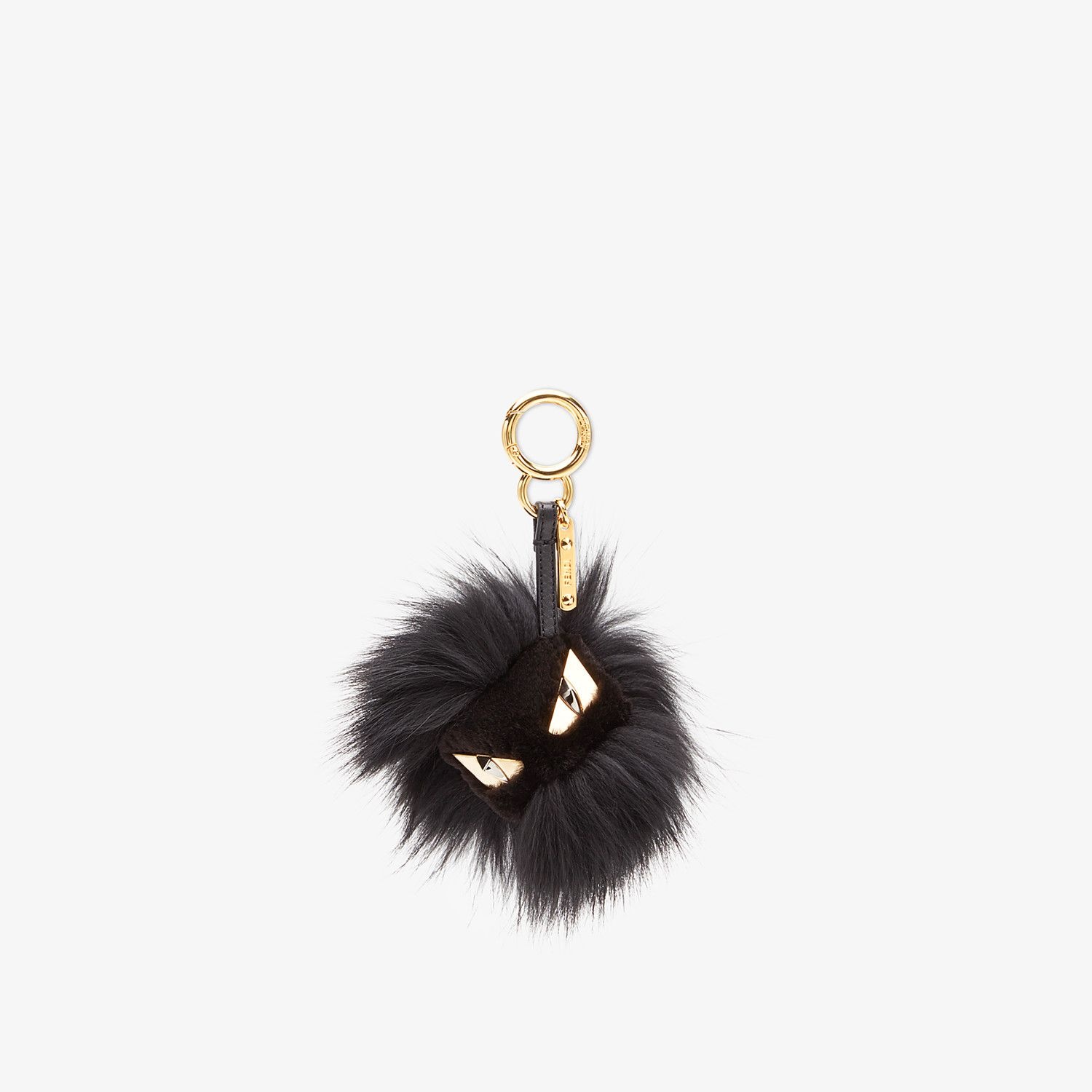 Black fur charm - 1