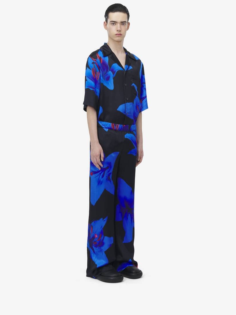 Blue Lily Pyjama Trousers - 2