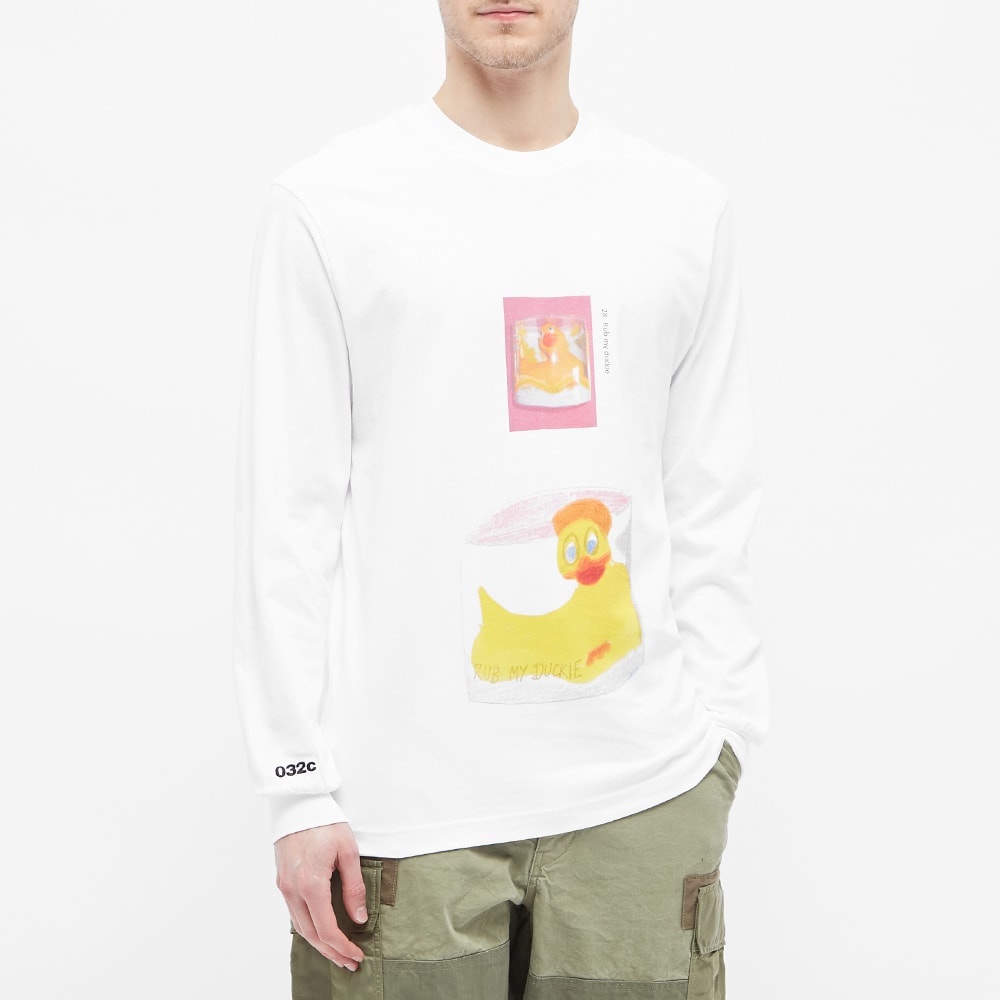 032c Long Sleeve Duck Print Tee - 4