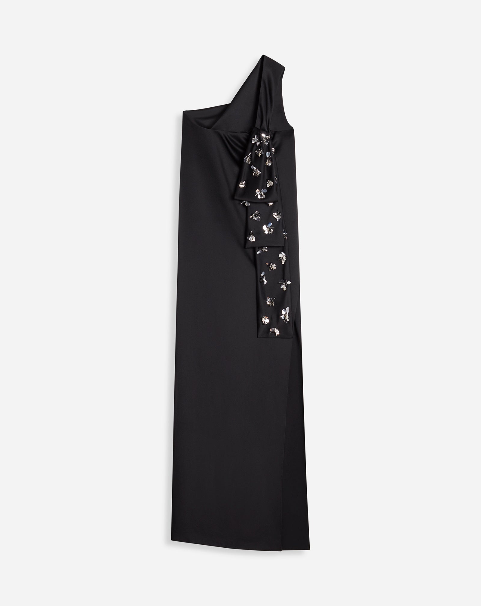 ASYMMETRICAL RIBBON DRESS - 7
