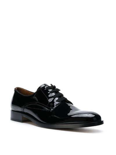 Givenchy patent lace-up shoes outlook