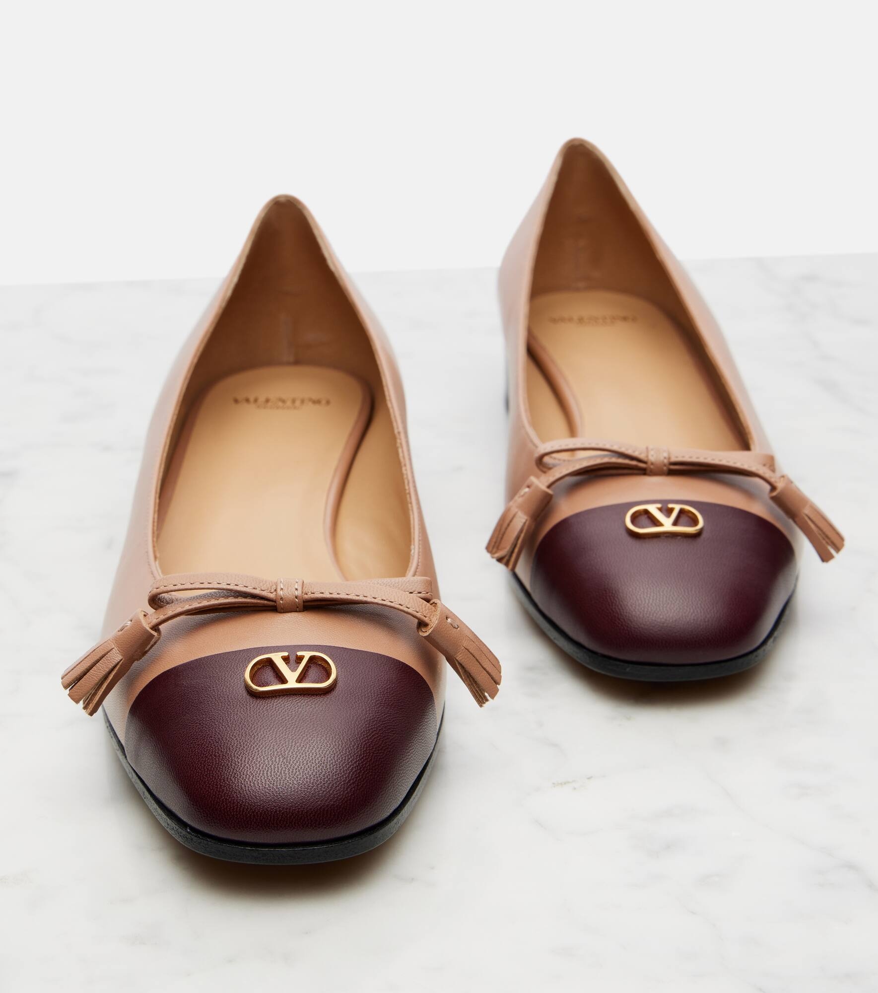 Valet Du Roi leather ballet flats - 5