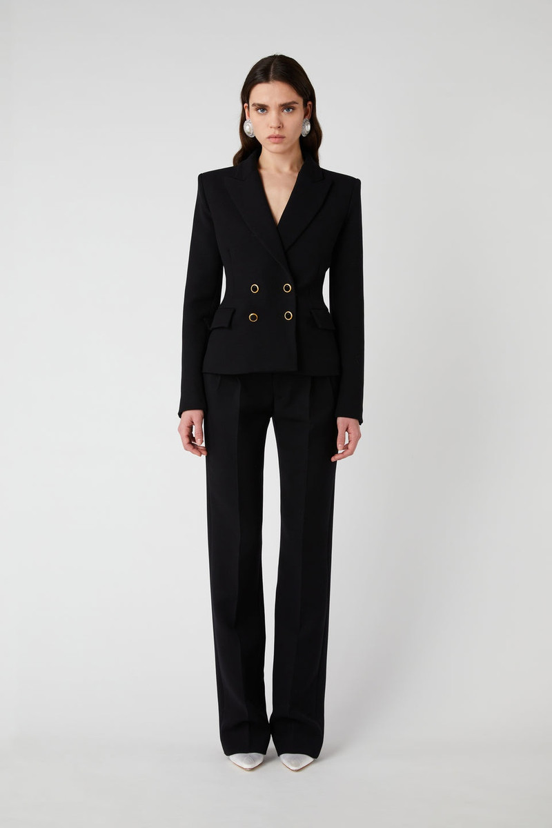 Alessandra Rich WOOL TROUSERS outlook