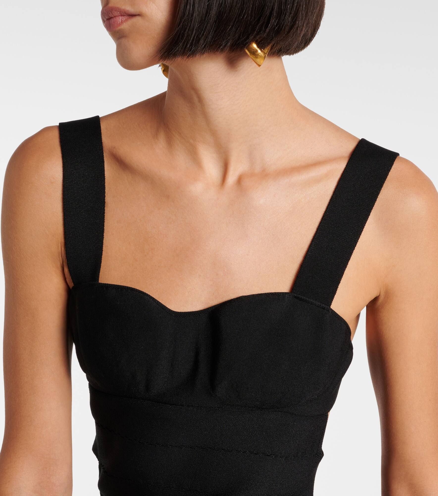 Intarsia minidress - 4