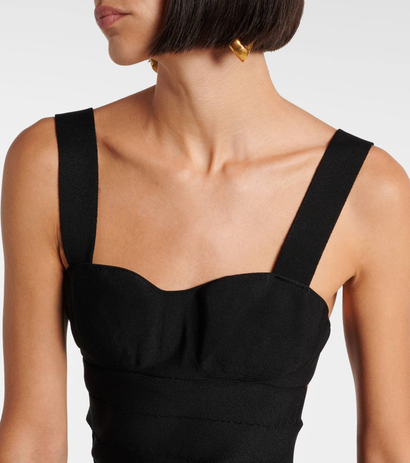 Intarsia minidress 4