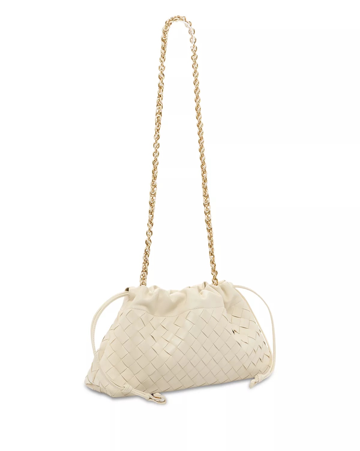 Dustbag Intrecciato Leather Shoulder Bag - 6