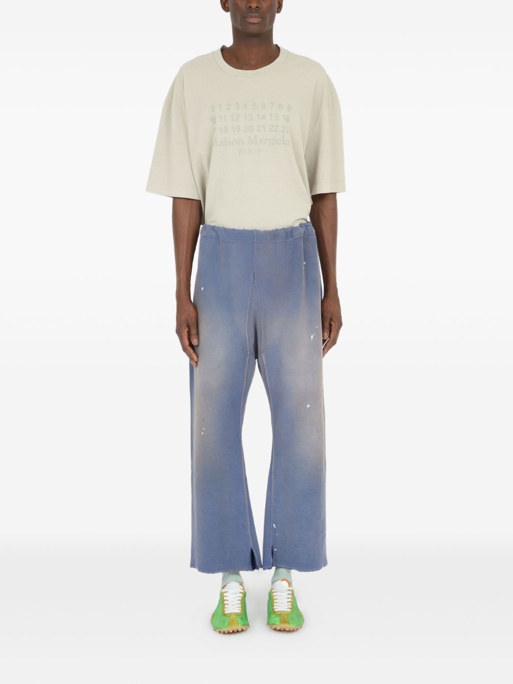 cotton track pants - 2