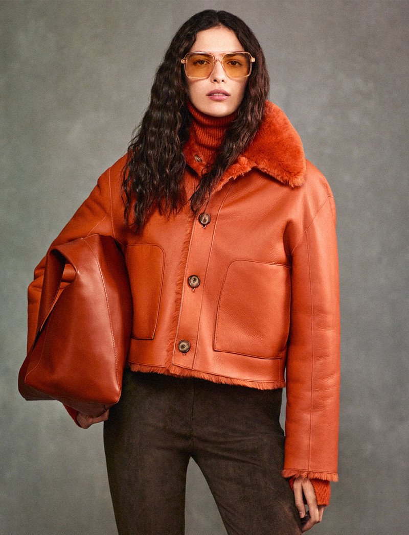 Reversible Shearling Alloway Coat 7
