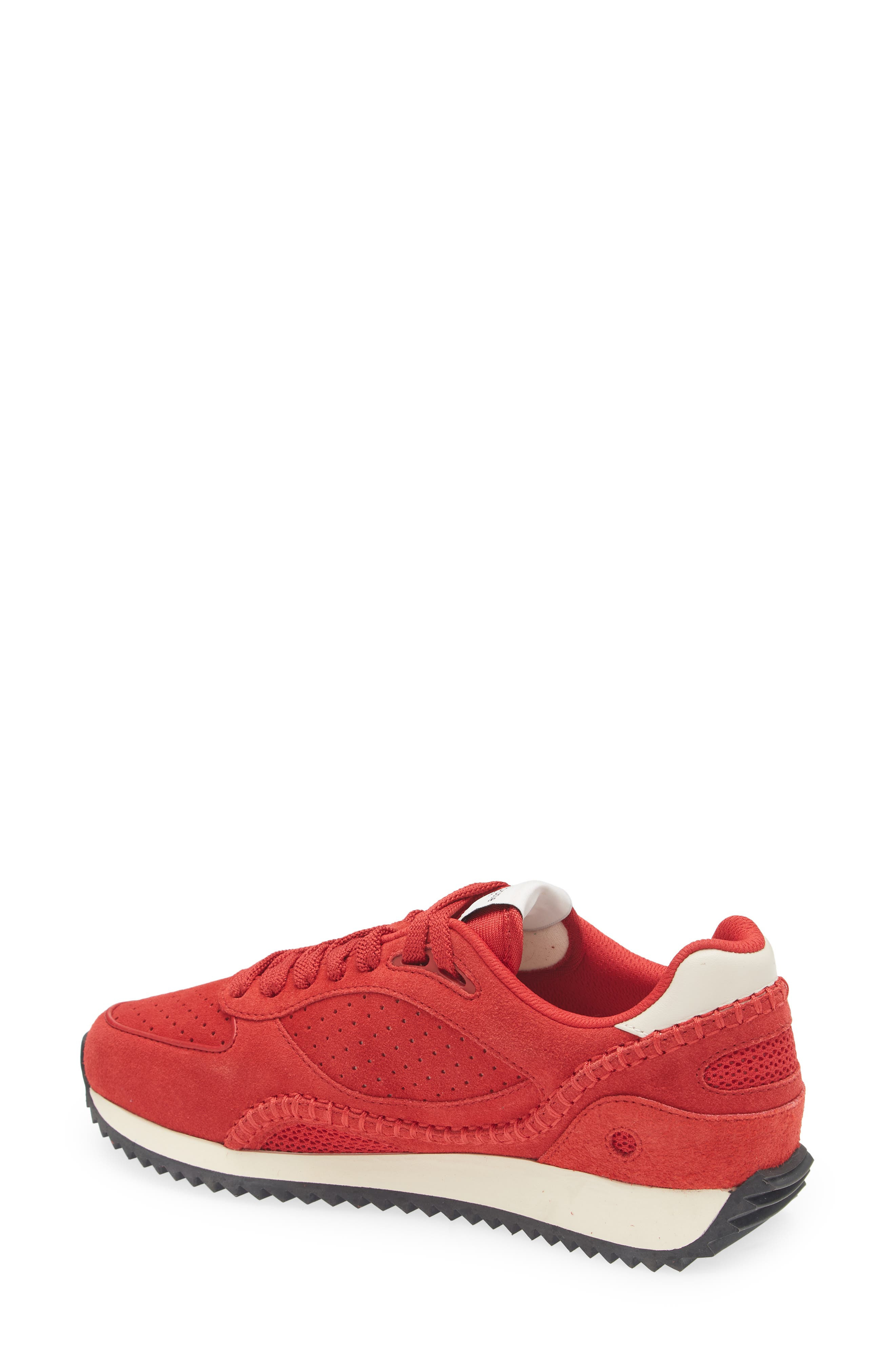rag & bone Drift Runner Sneaker in Flame Red Suede at Nordstrom - 2