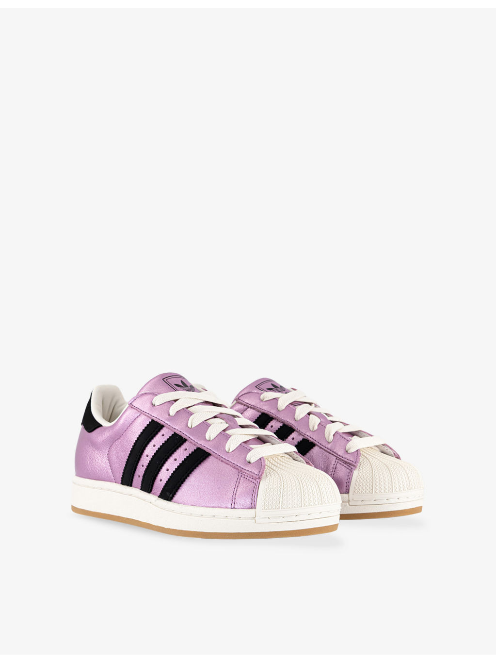 Superstar II Woven Metallic Trainers - 3