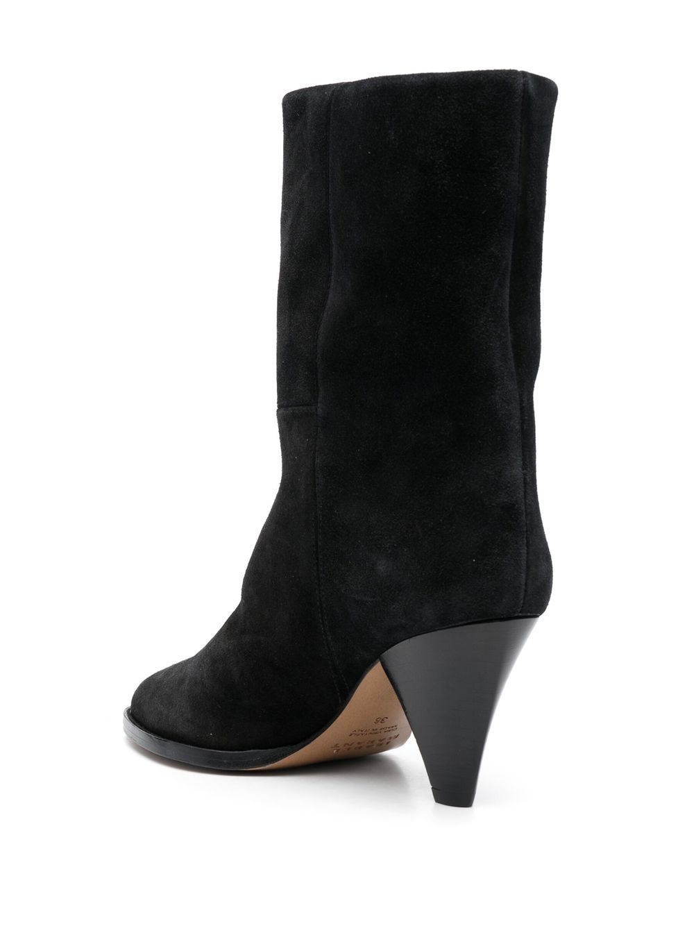 75mm suede boots - 3