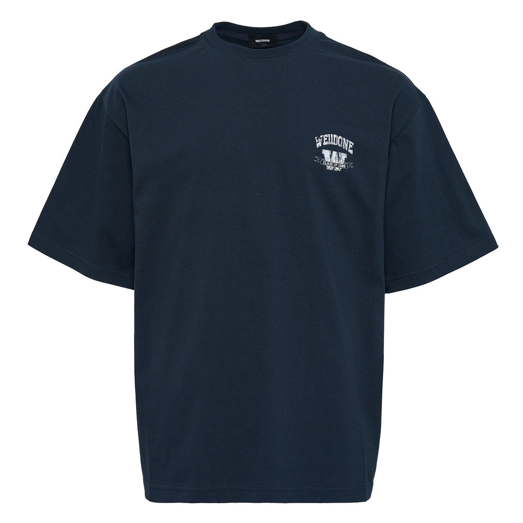 Navy University Logo T-Shirt - 1