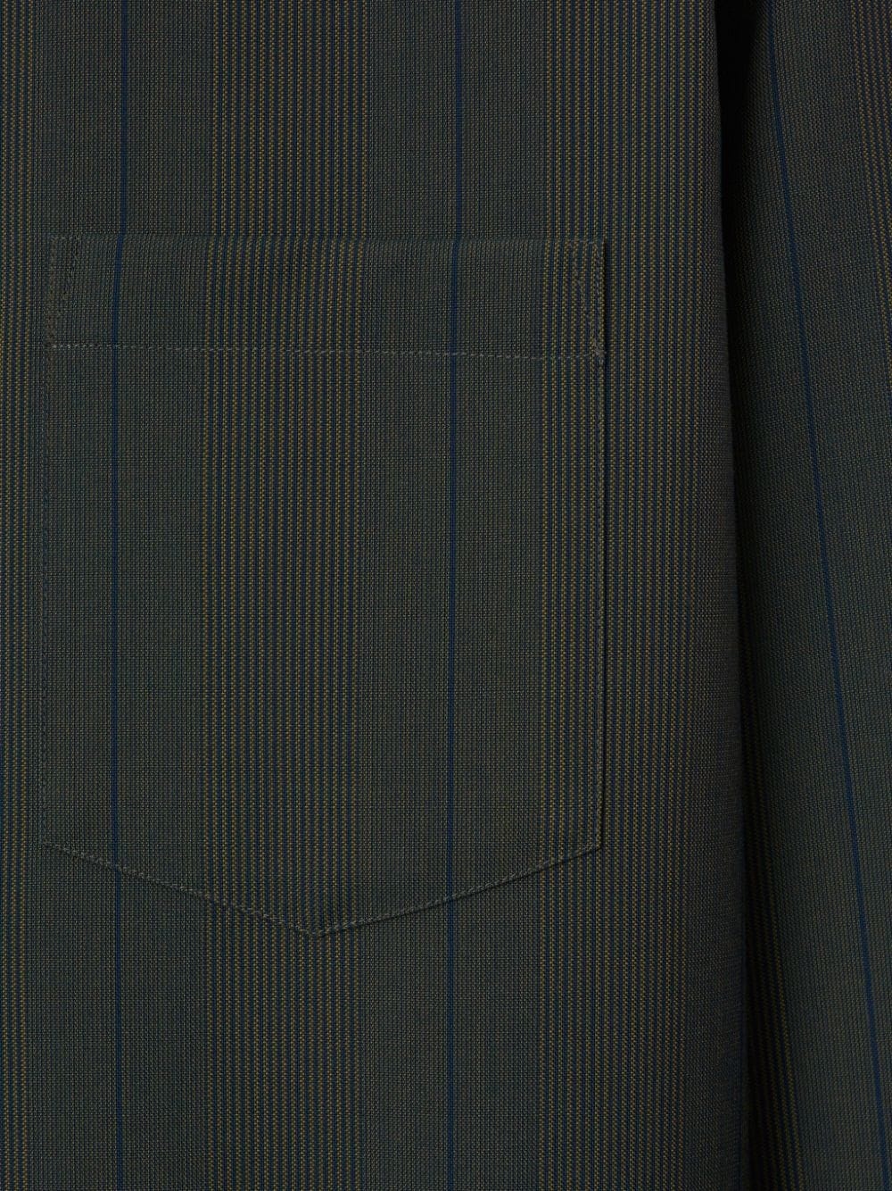striped wool shirt - 2