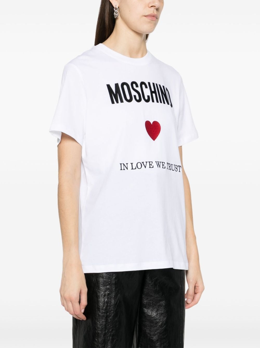 In Love We Trust cotton T-shirt - 3