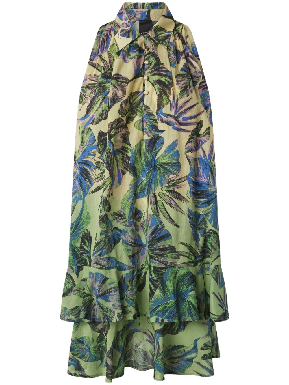 floral-print maxi dress - 1