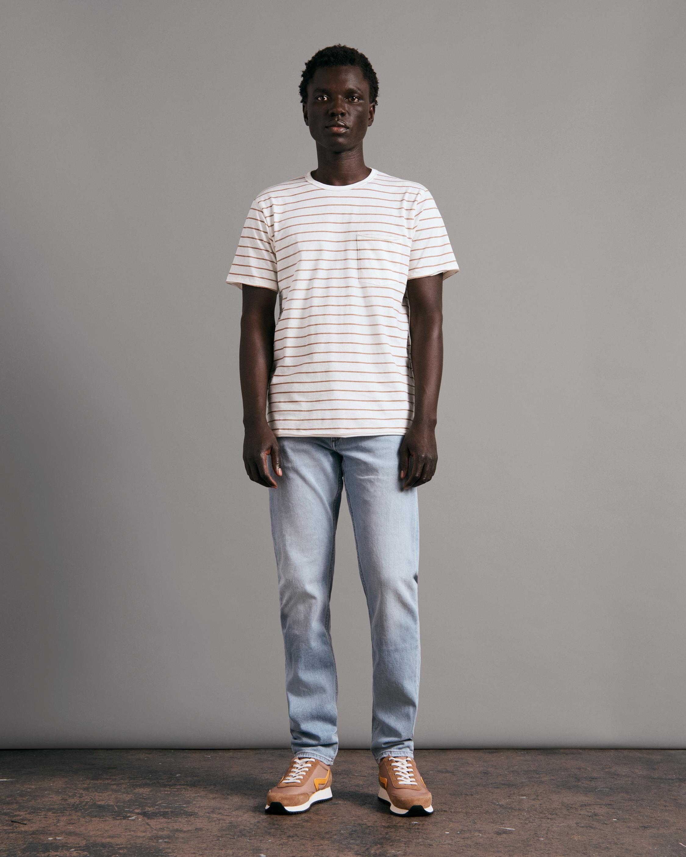 Fit 2 - Brian
Slim Fit Light Indigo Authentic Stretch Jean - 2