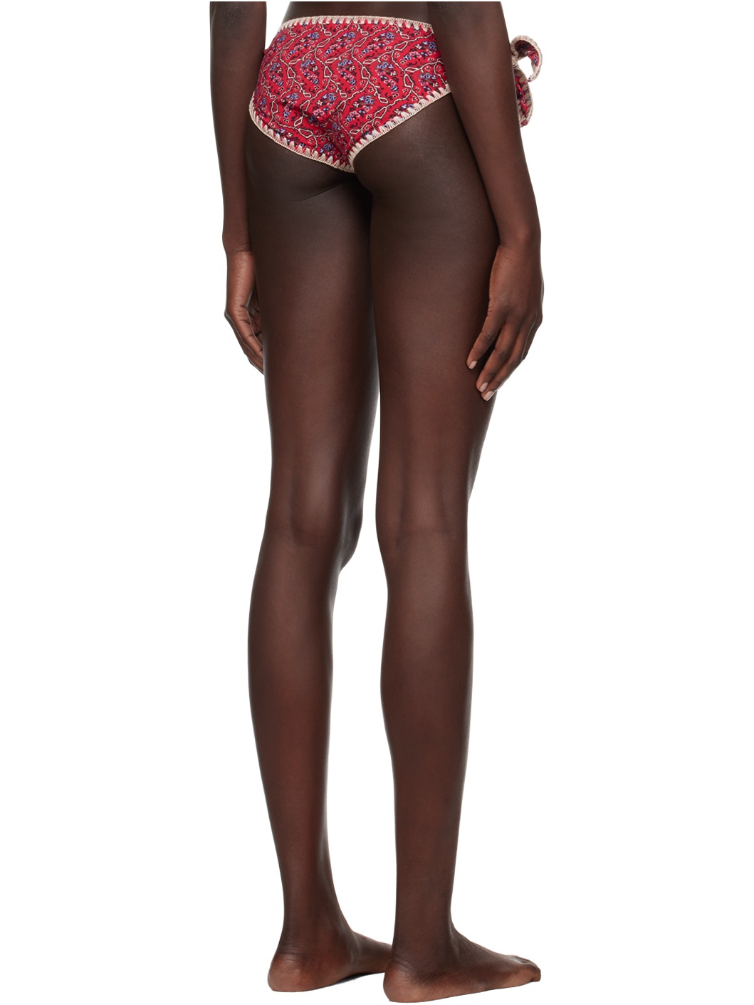 Red Sukie Bikini Bottom - 3