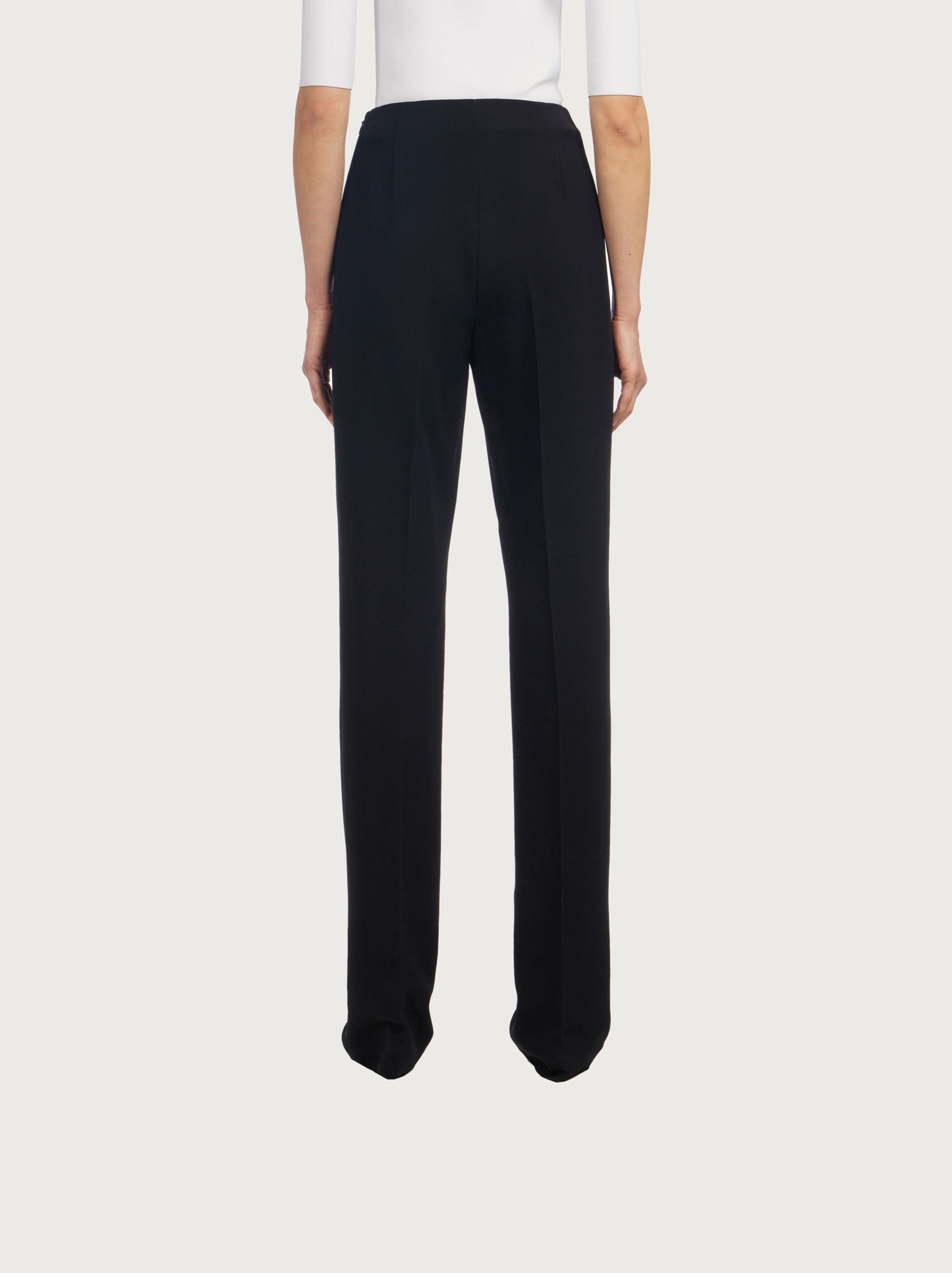 Straight cut pleated trouser - 3