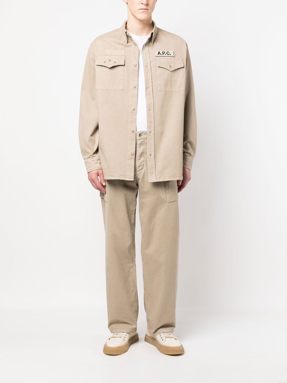 military cotton shirt - 2