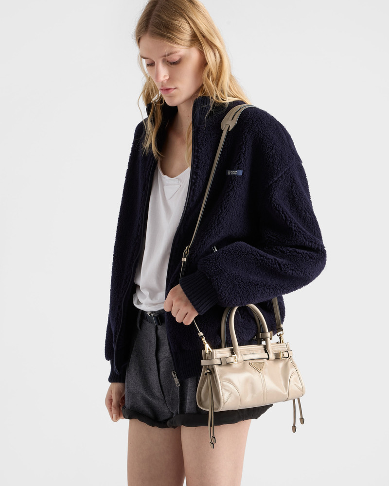 Prada Bonnie leather mini handbag 9