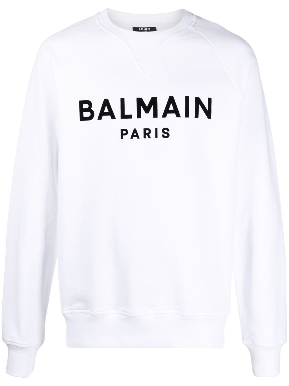 logo print sweatshirt - 1