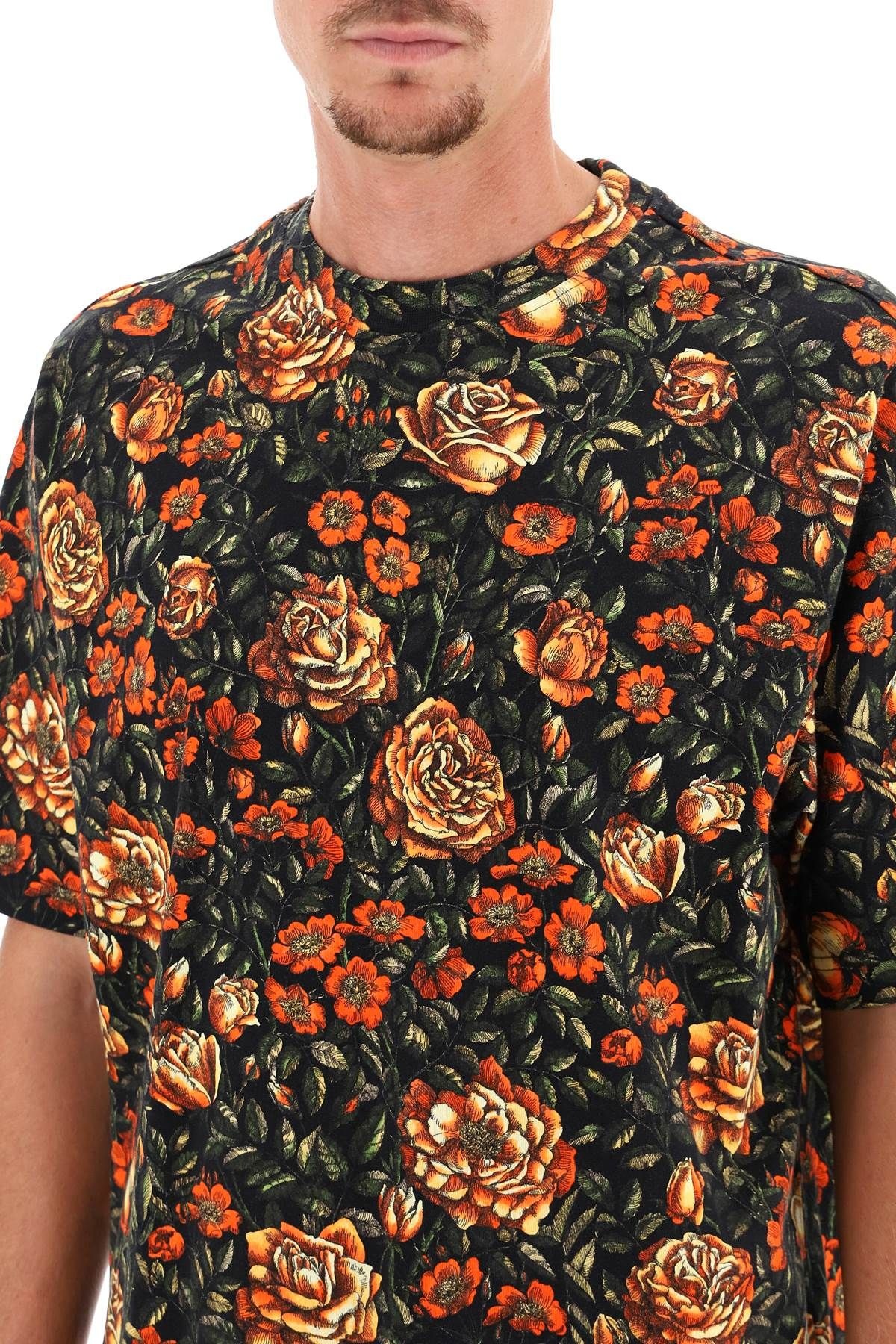 FLORAL PRINT T-SHIRT - 5