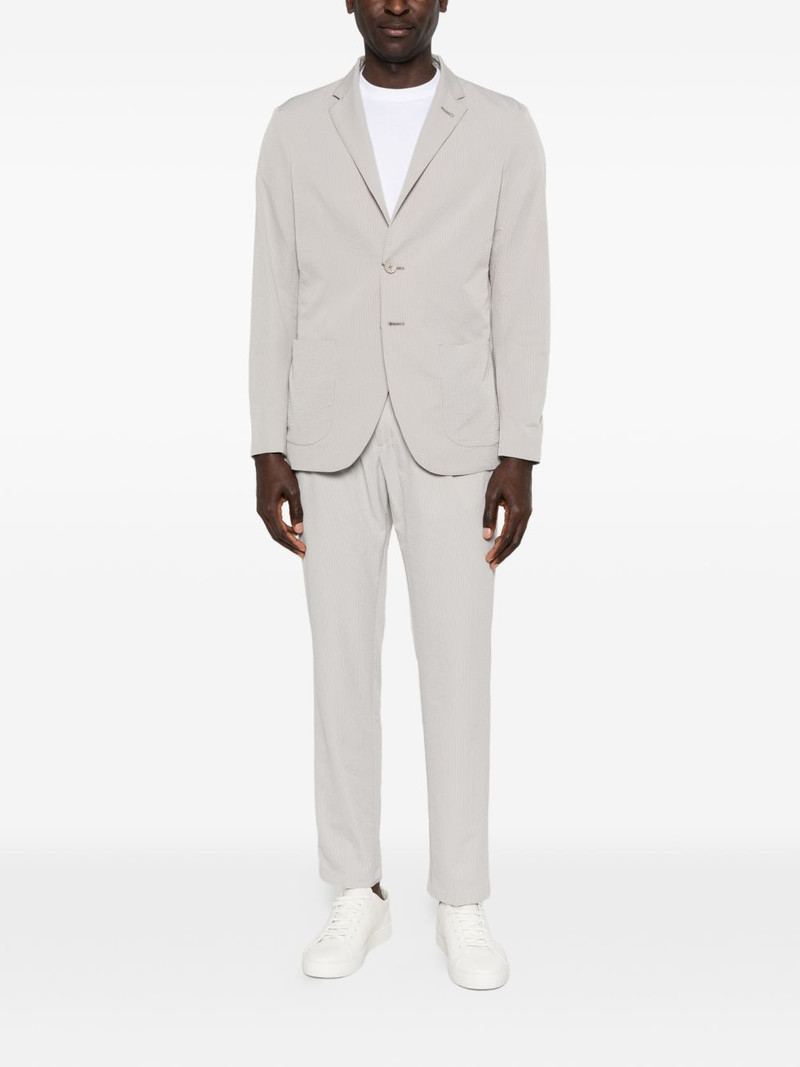 Herno buttoned textured blazer outlook
