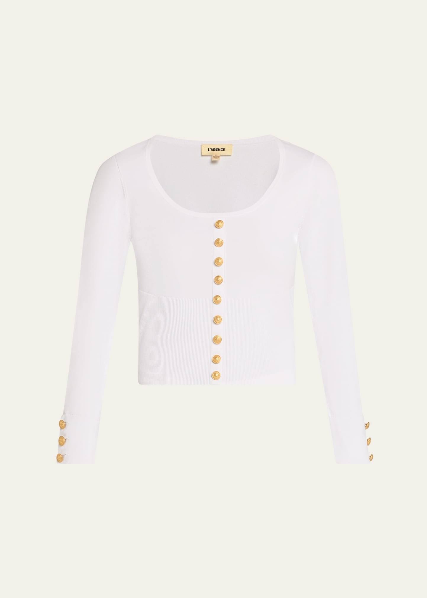 Lanette Scoop-Neck Cardigan - 1