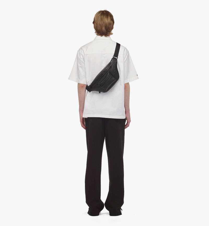 MCM Fursten Belt Bag in Maxi Monogram Leather outlook