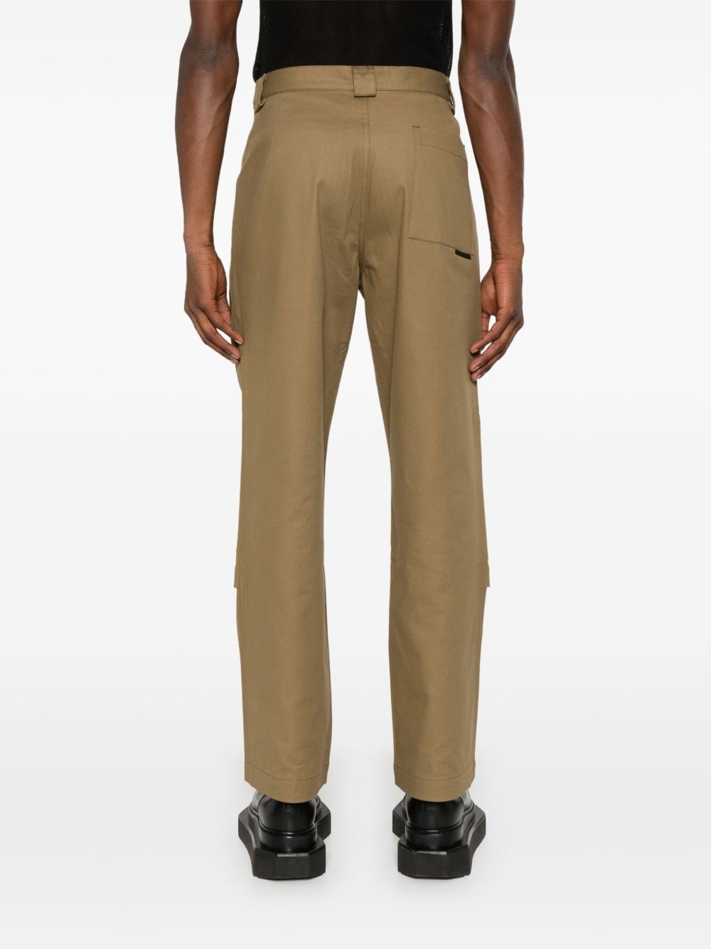Replicated twill trousers - 4