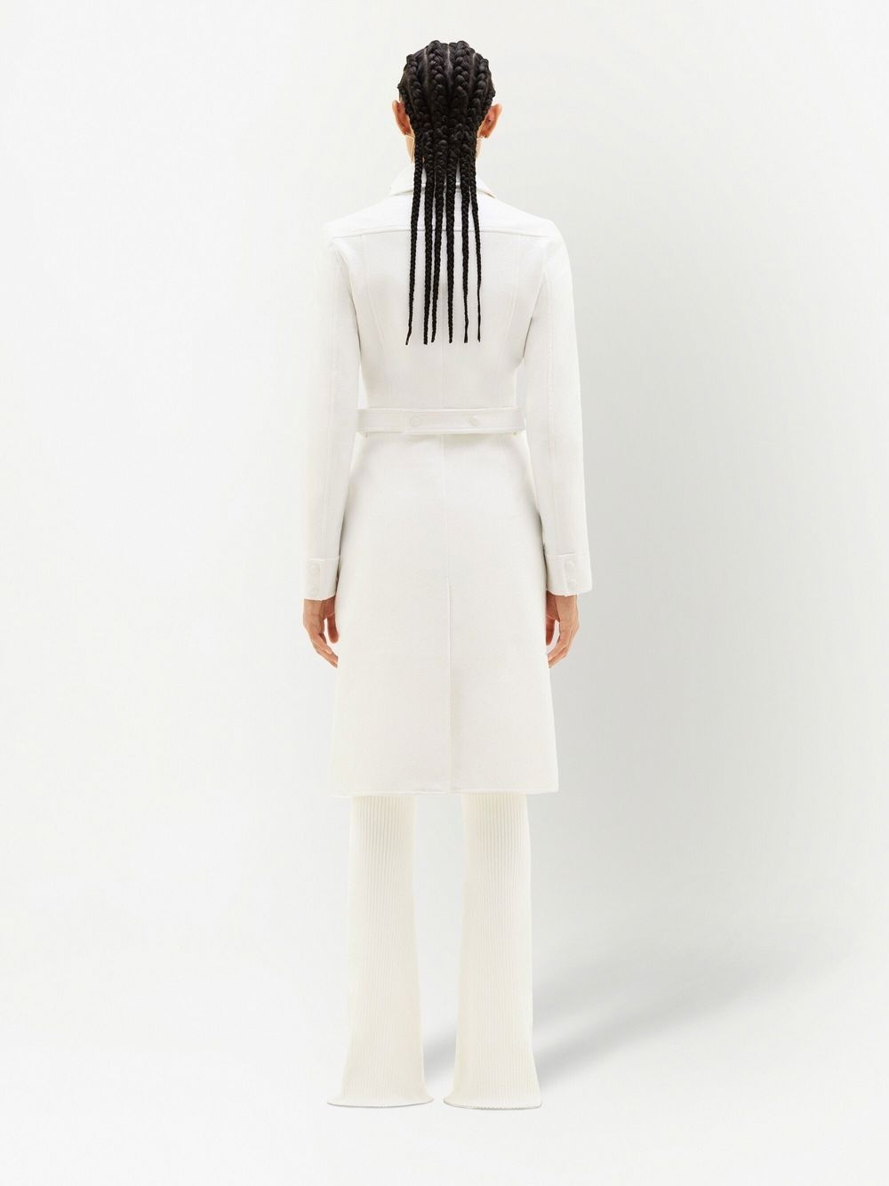 belted trench coat - 4