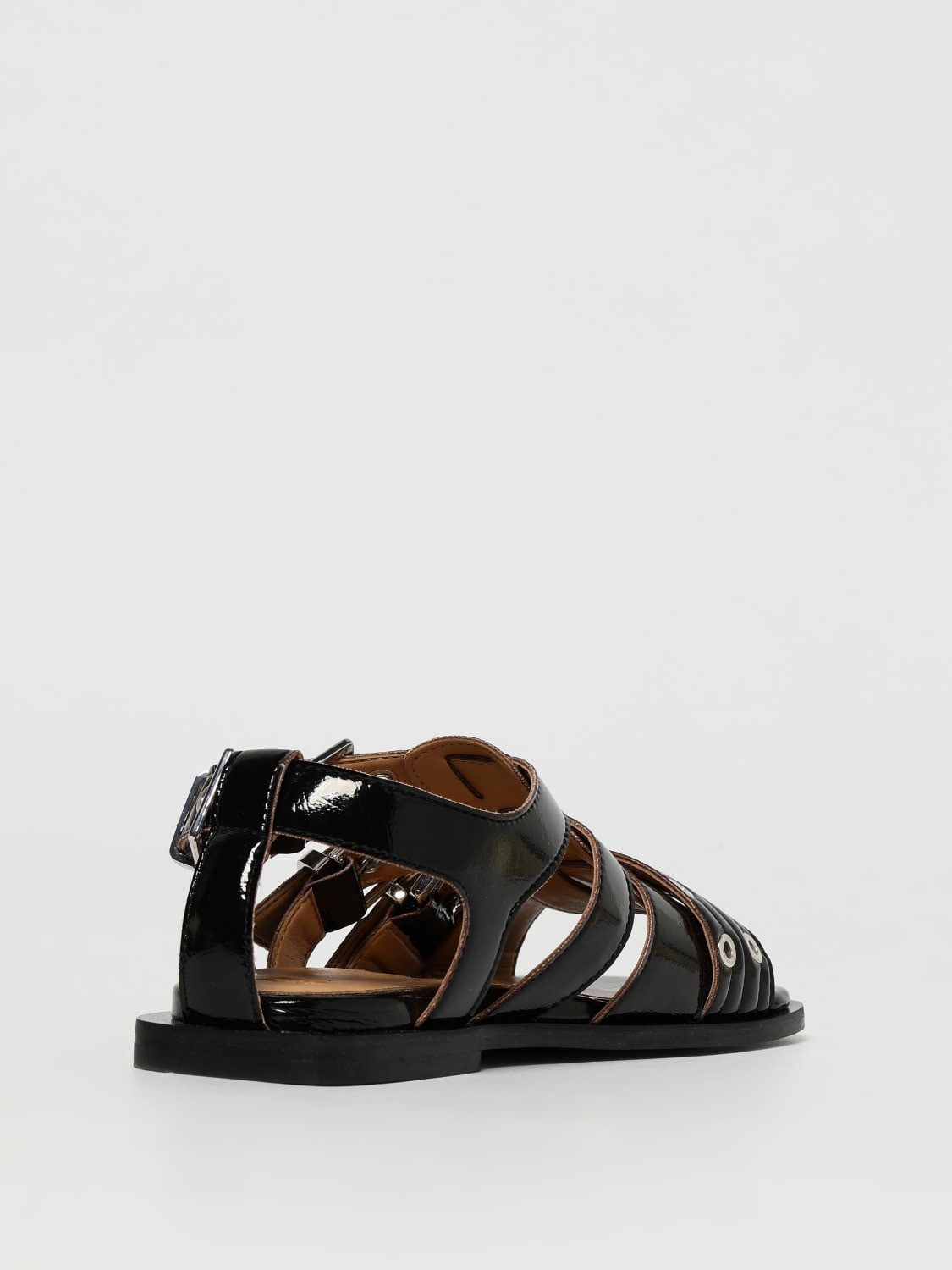 Flat sandals woman Ganni - 3