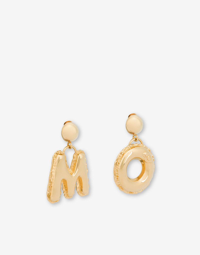 Moschino INFLATABLE LETTERS DROP EARRINGS outlook