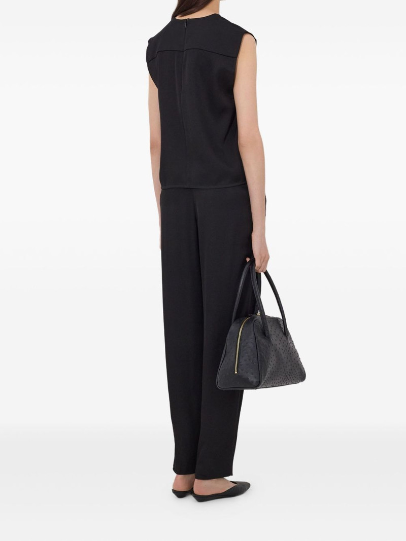 boxy V-neck top 4