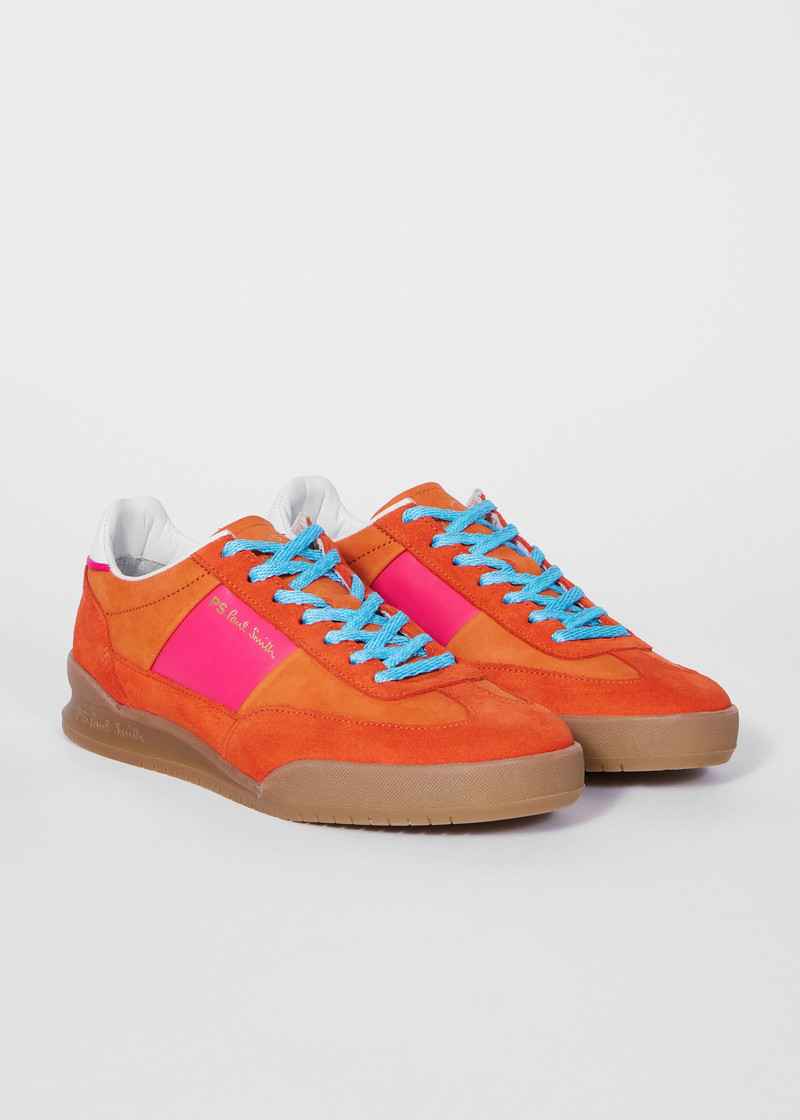 Paul Smith Women's Orange 'Dover' Trainers outlook