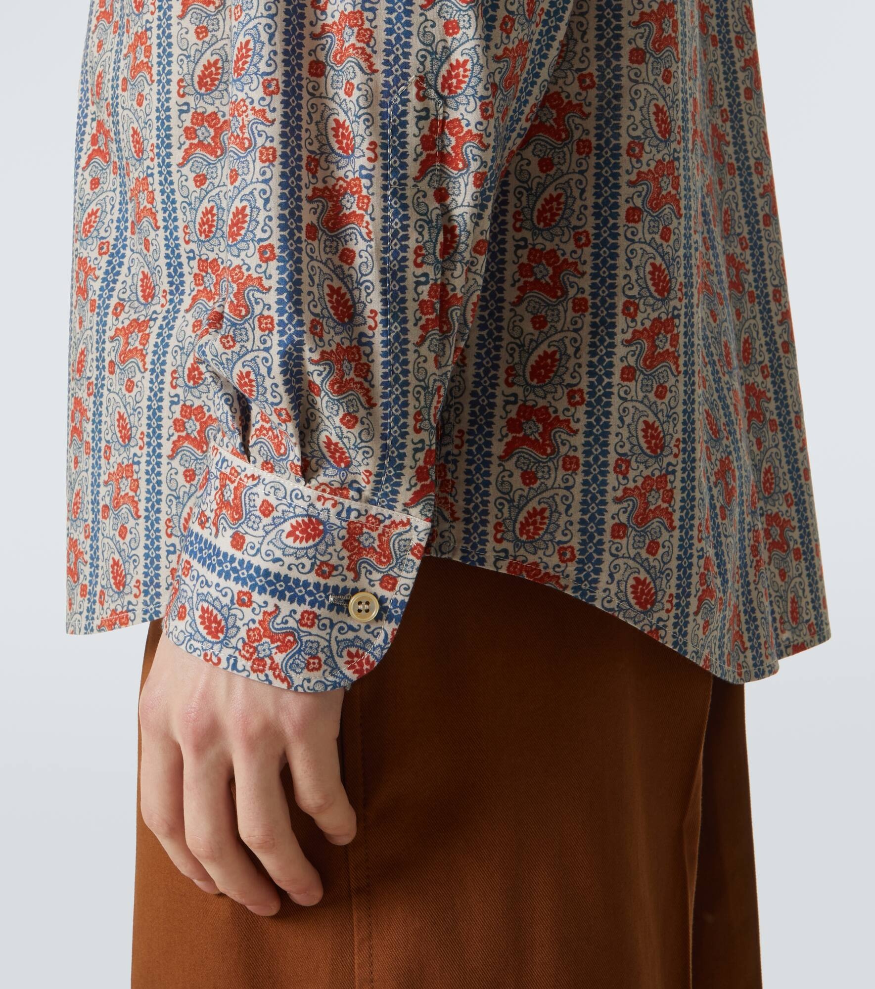 Printed cotton shirt - 6