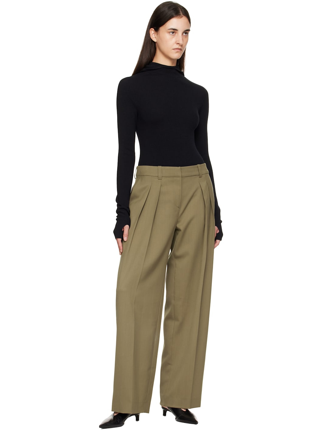 Khaki Daytona Trousers - 4