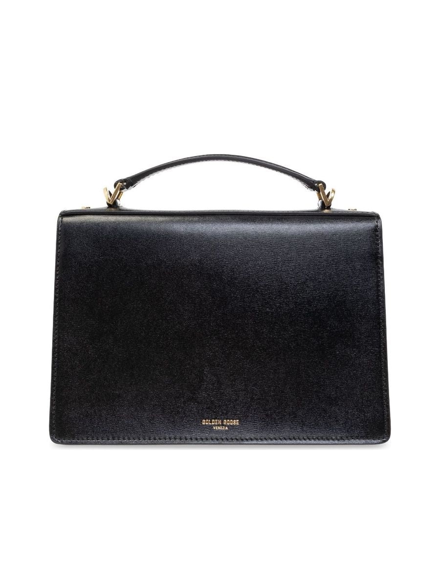 Leather Square Body Handbag - 3