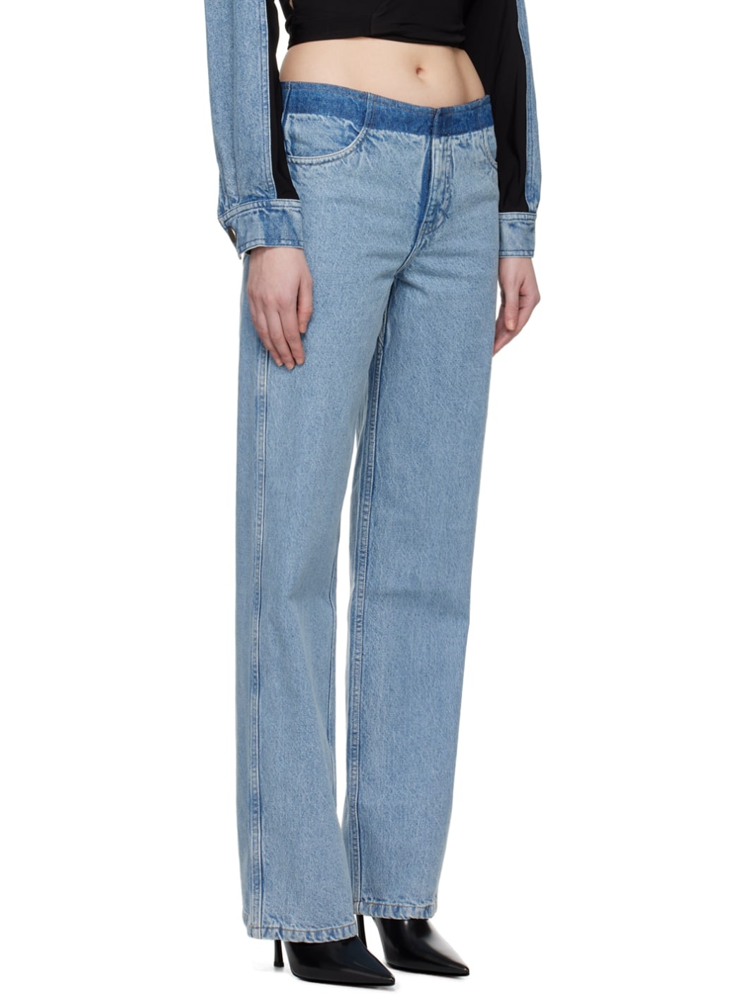 Indigo Deconstruct Jeans - 2