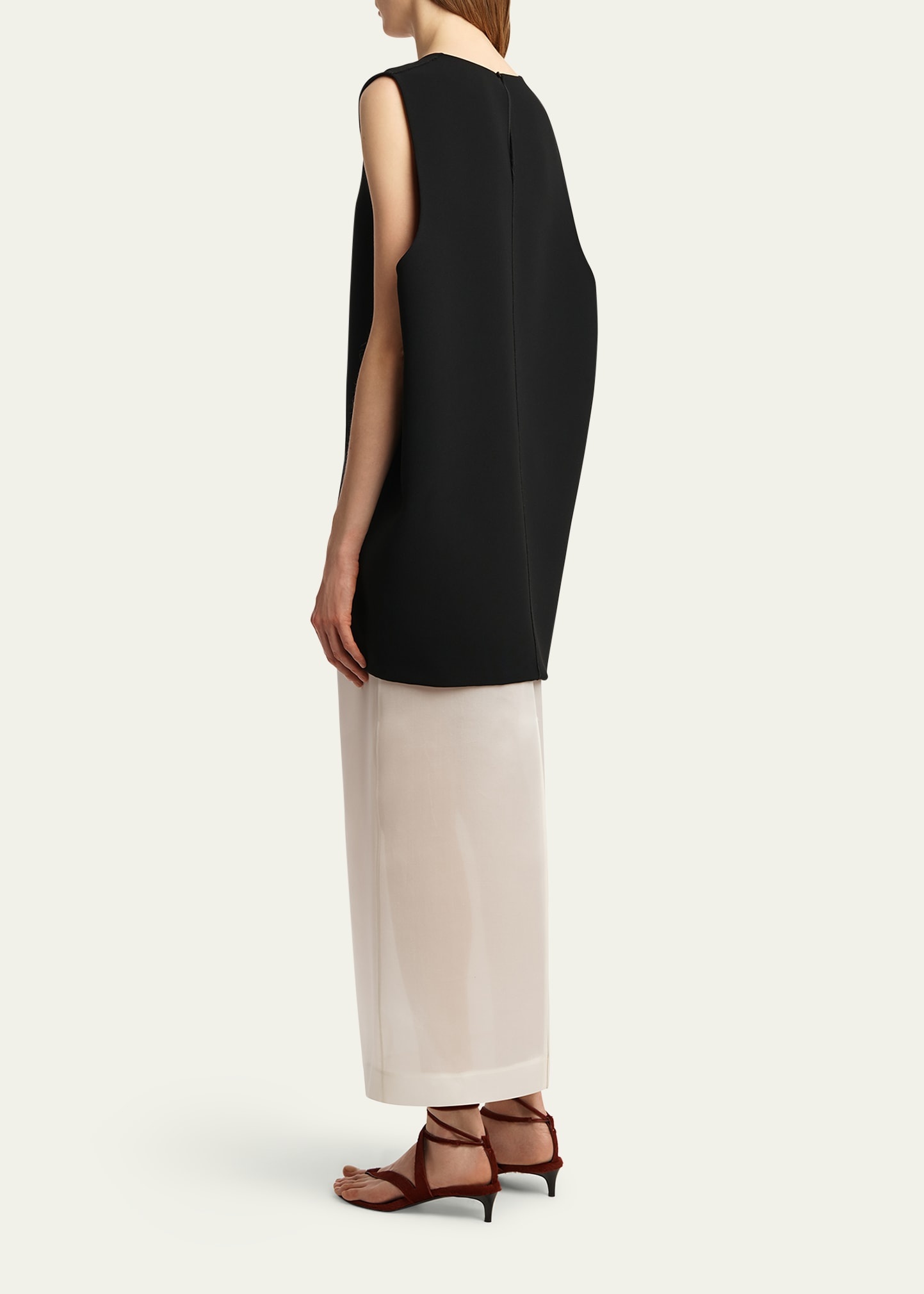 Nyona Scoop-Neck Sleeveless Mini Dress - 3