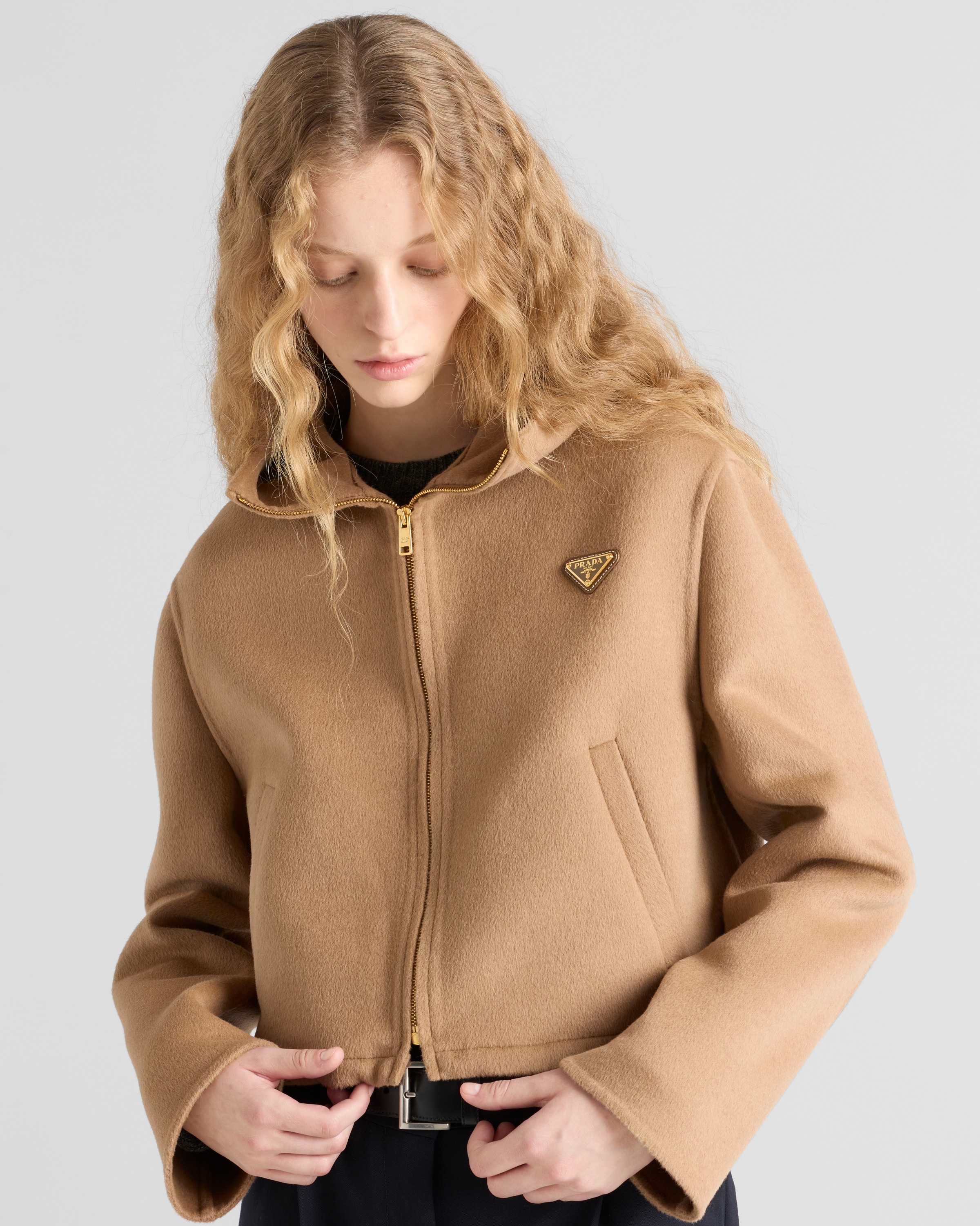 Lightweight cashgora blouson jacket - 4