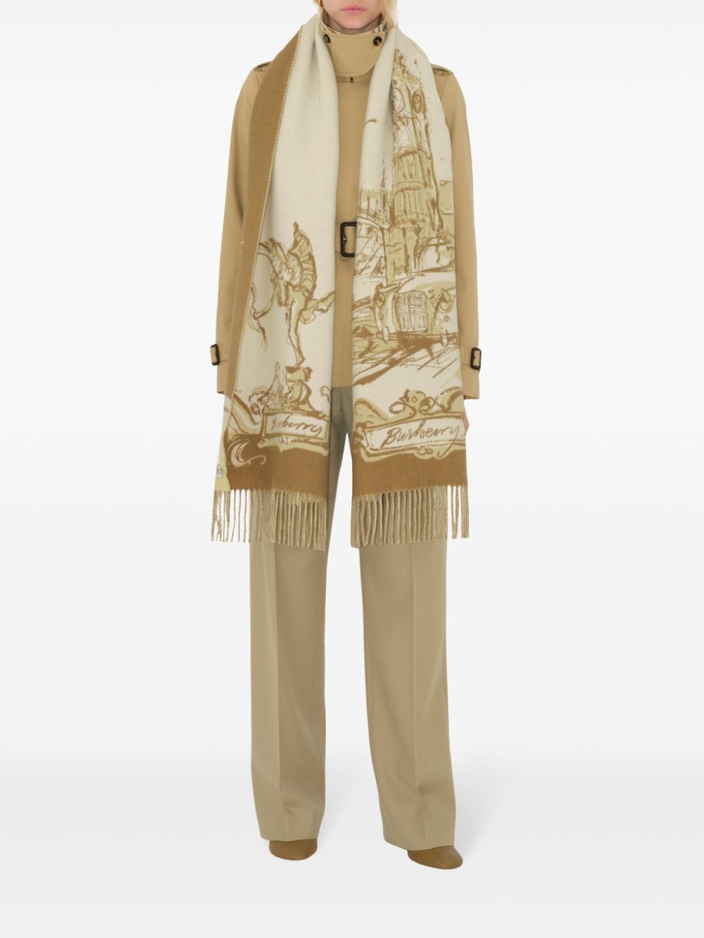 Westminster cashmere scarf - 5