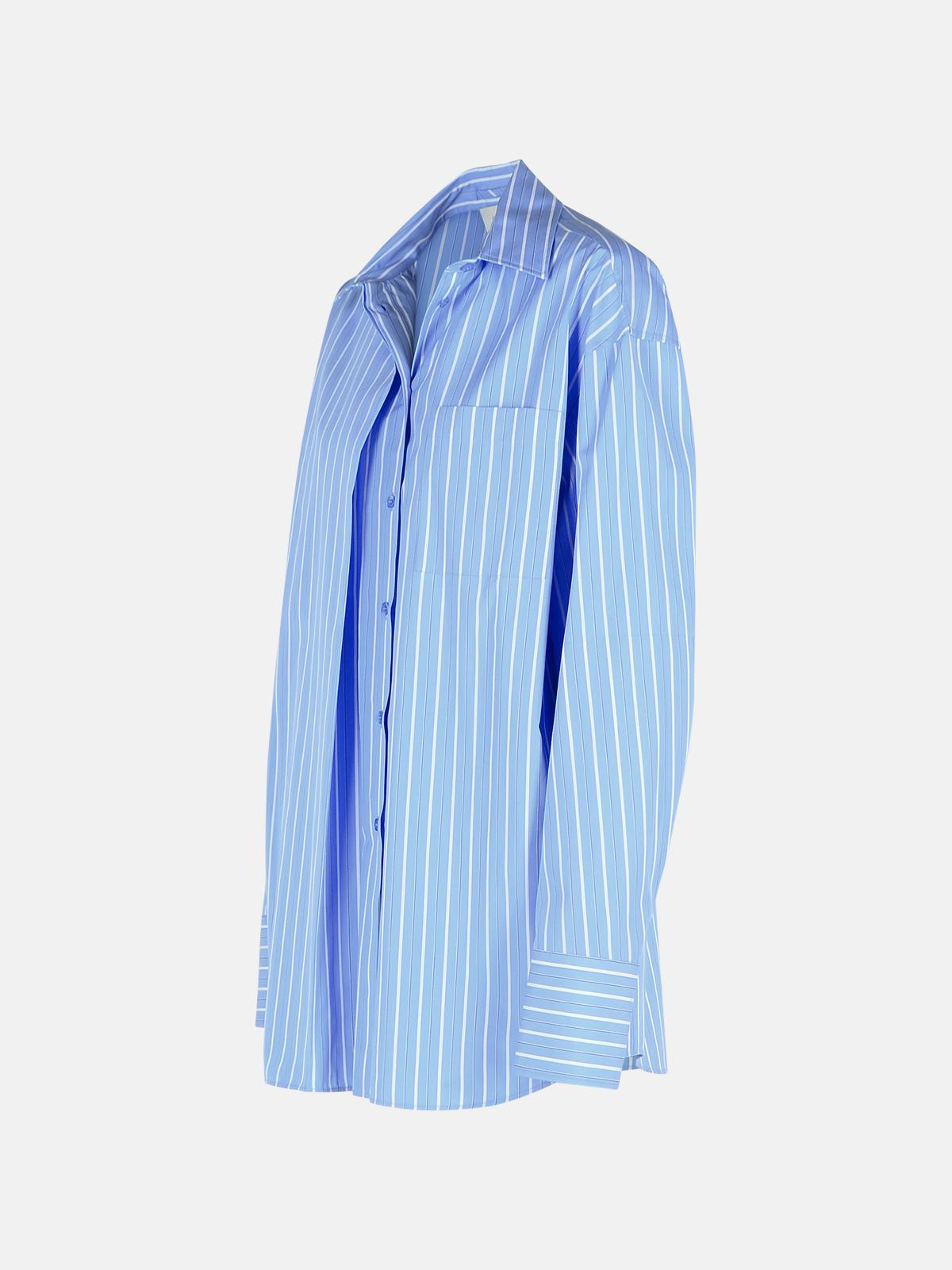 Sportmax Light Blue Cotton Shirt Women - 2