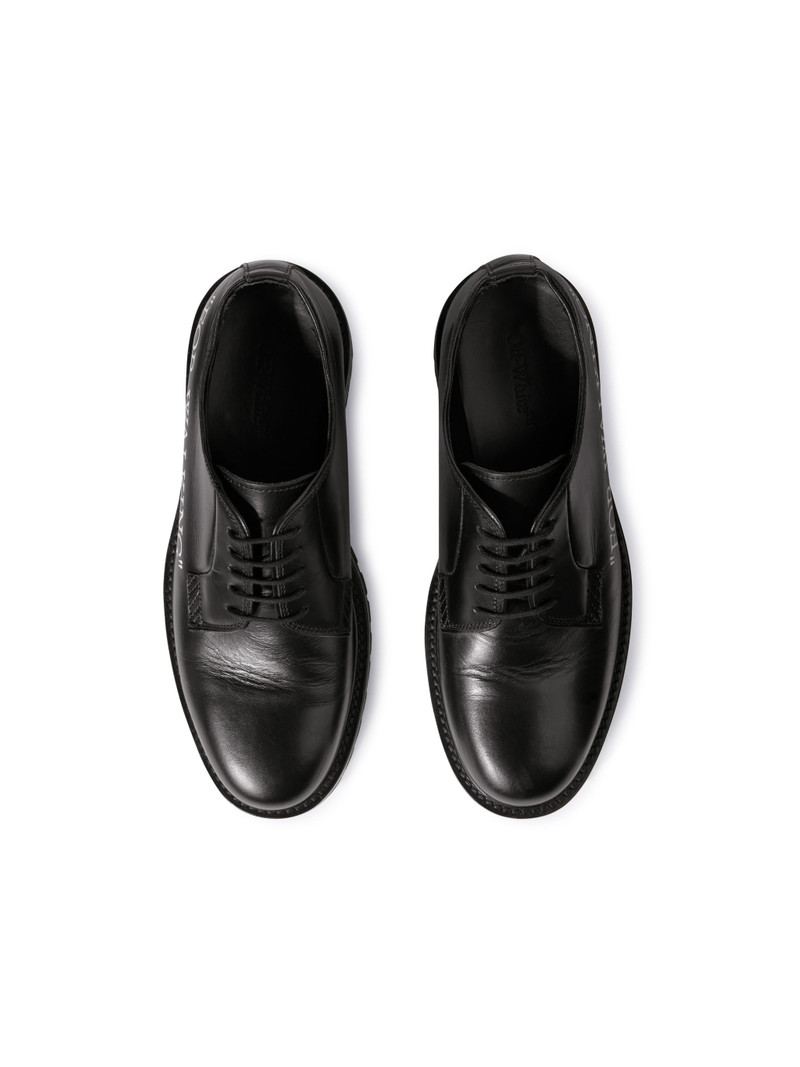 Black "for Walking" Derby Shoes 3