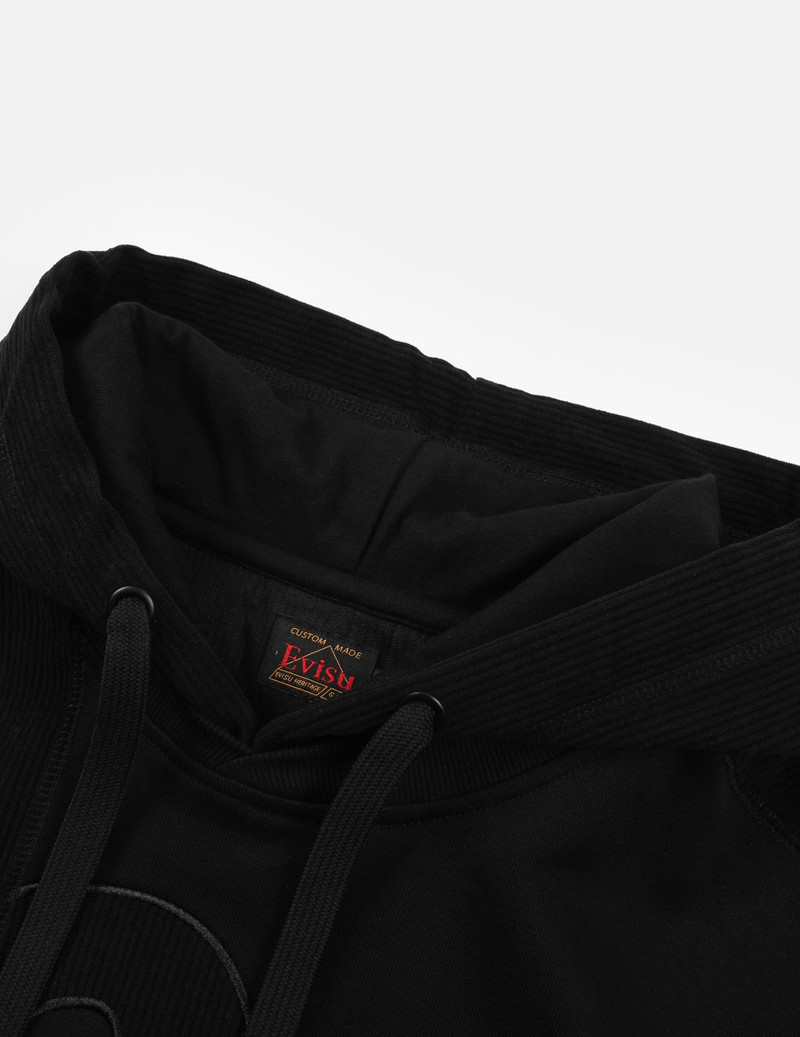 SEAGULL APPLIQUÉ PATCHWORK HOODED SWEATSHIRT 12