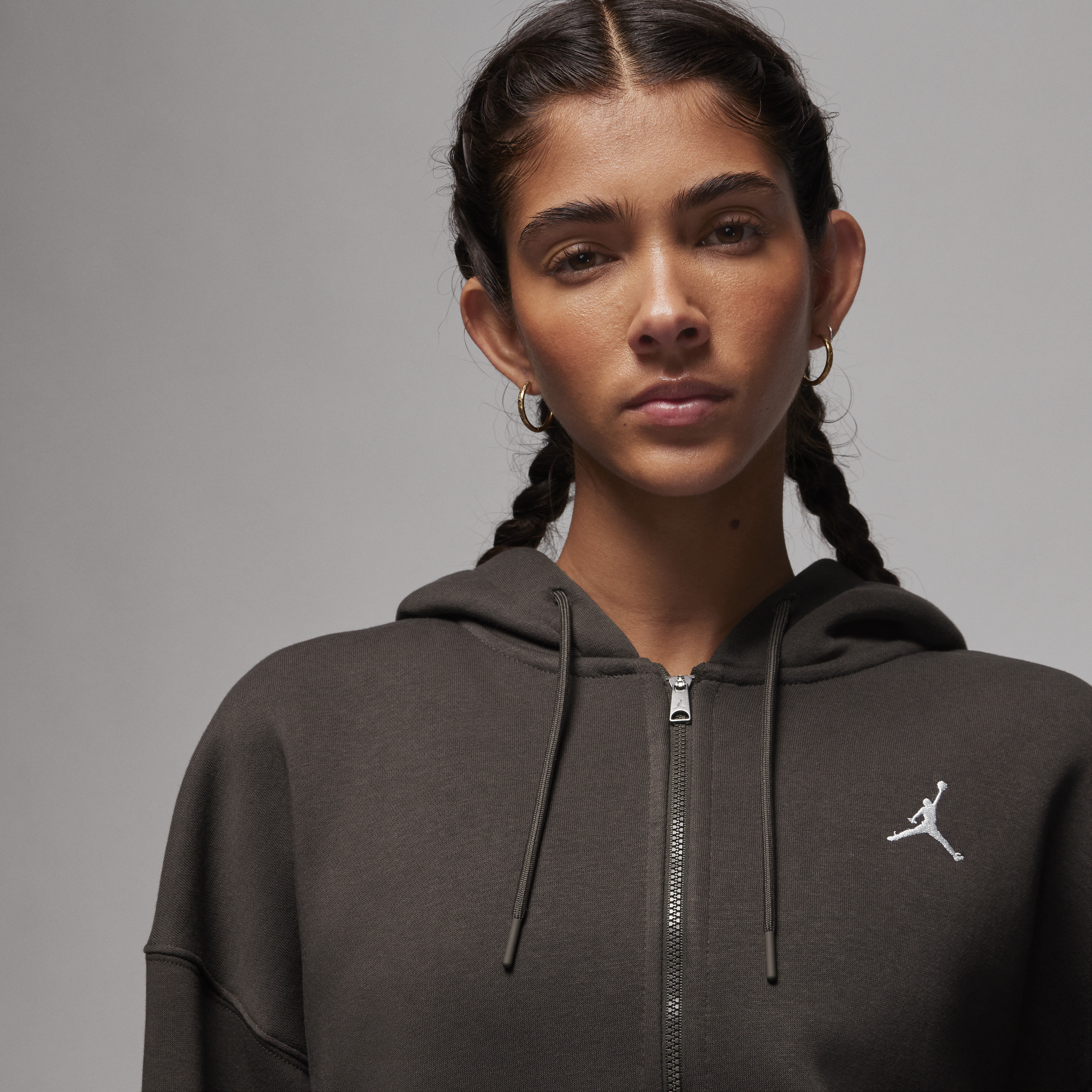 Women's Jordan Brooklyn Fleece Full-Zip Hoodie - 3