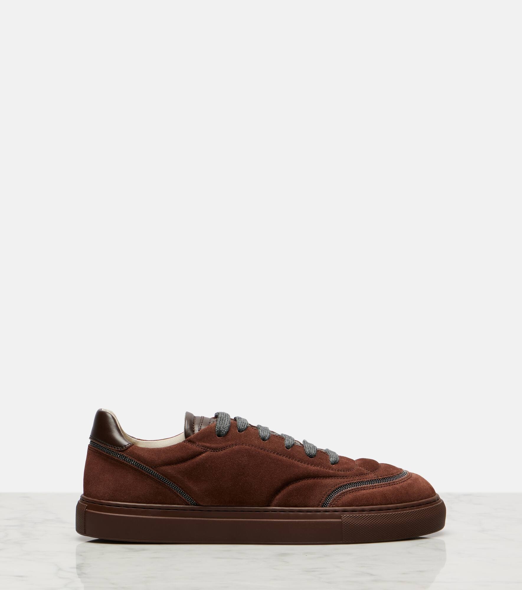Monili suede sneakers - 4