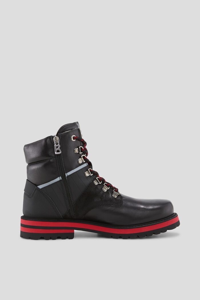 Courchevel Mid-calf boots in Black/Red - 2