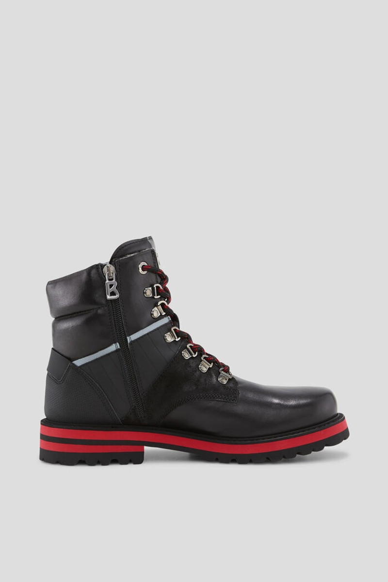 BOGNER Courchevel Mid-calf boots in Black/Red outlook